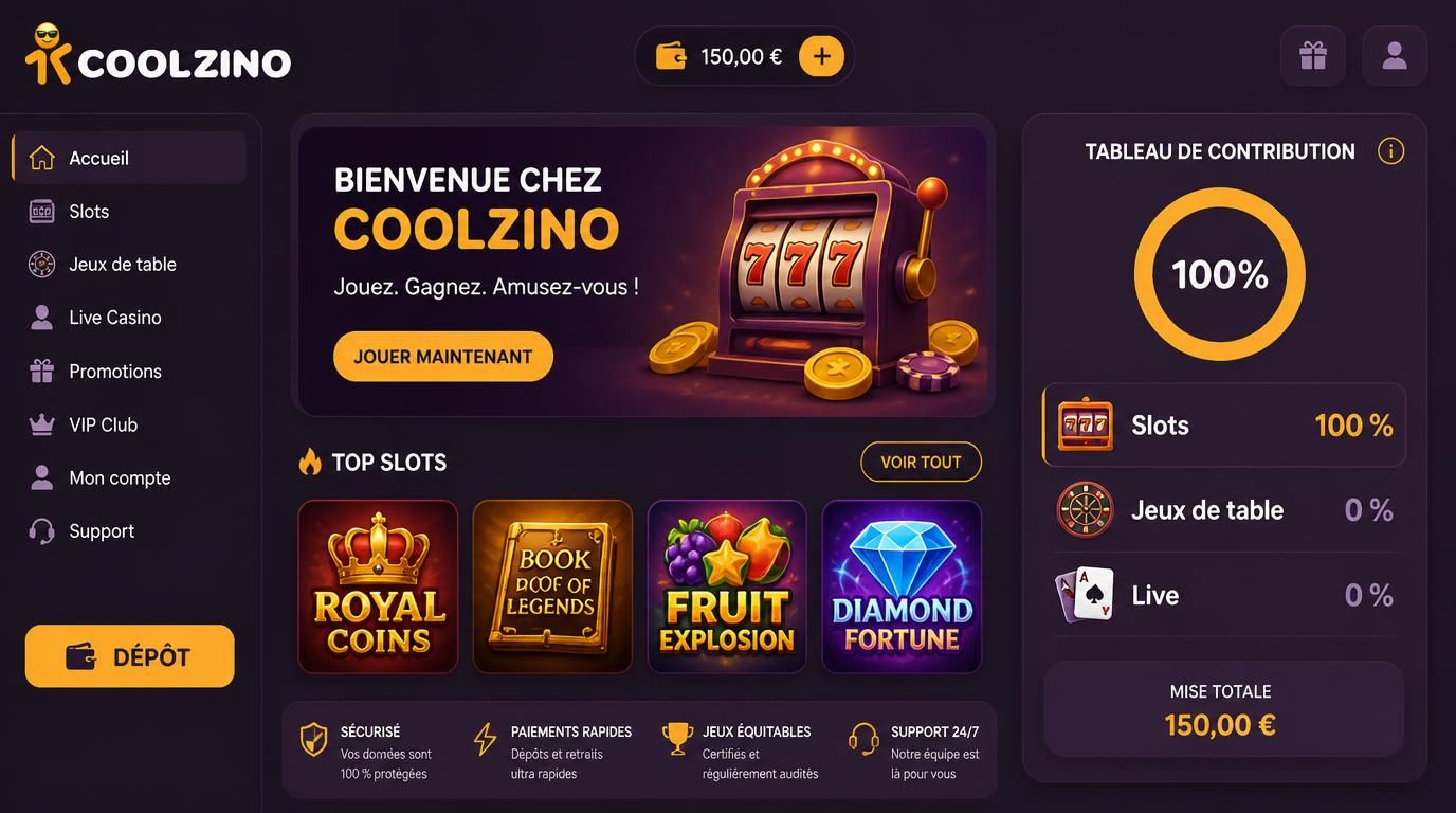 Tableau comparatif de contribution wagering par type de jeu 